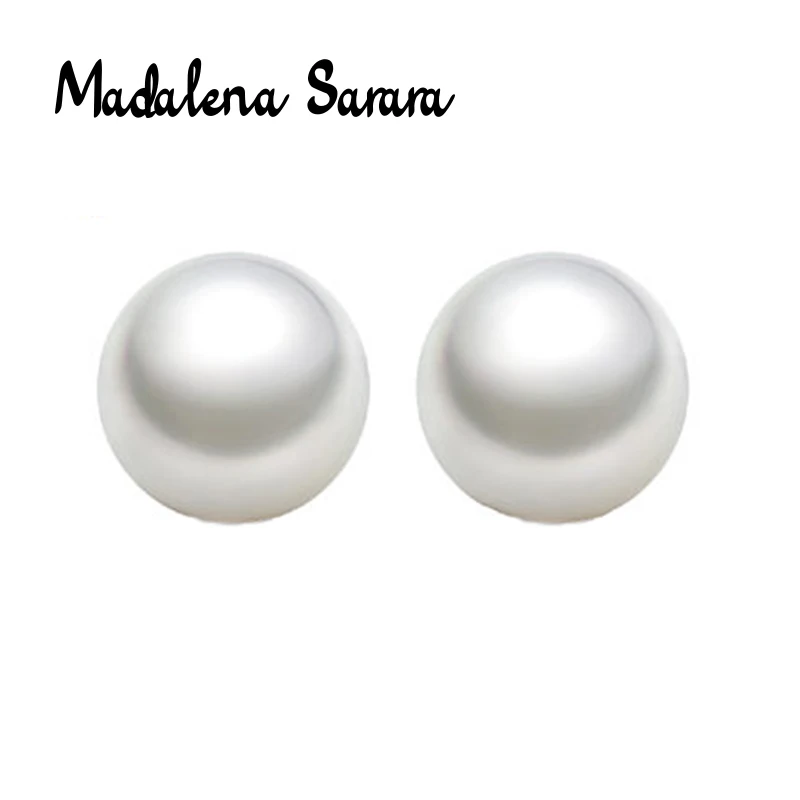 

MADALENA SARARA Freshwater Pearl AAA Grade Perfectly Round Natural White Without Flaw High Brightness Luxury Pearl Bead