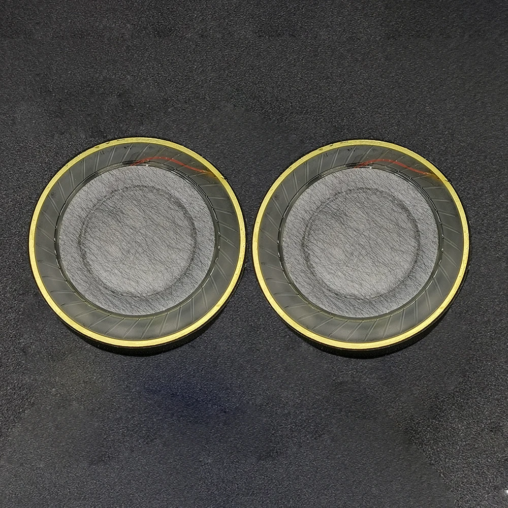 32Ohm Headphone Speaker Unit  40mm Hifi  Headset  Driver Speakers Diaphragm Film  Earphone Speaker  DIY  Replace Part 2PCS