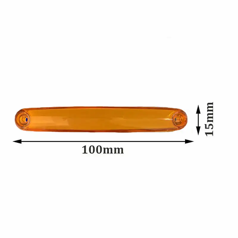 1 Pair Side Marker Clearance Light Truck Side Lights 12-24V 9 LEDs Marker Lamp Waterproof For Trailer Lorry Car Accessories