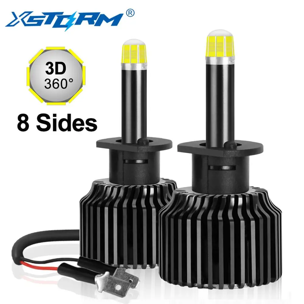 

2pcs 360 LED H1 H7 H3 H11 HB3 9005 HB4 9006 9012 Hir2 LED Canbus Headlight Bulbs 18000lm 6000K Auto Fog Lamp 12V