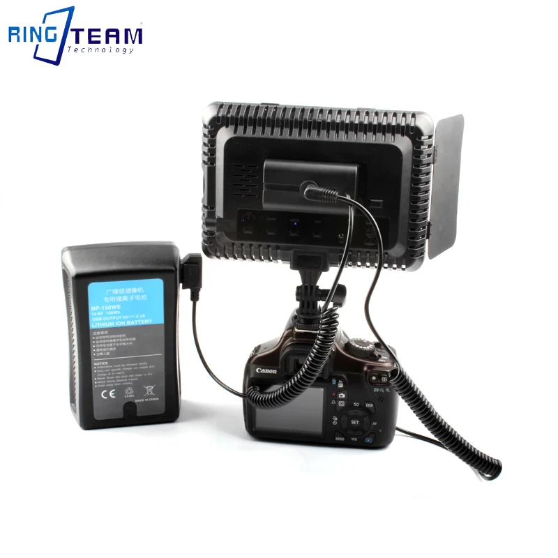 ถอดรหัส Anton V พอร์ตแบตเตอรี่ D-TAP To NP-F550 F550 DC Coupler DK-415ตัวแปลงแบตเตอรี่สำหรับกล้องโซนี่ Light Monitor Coiled Cable