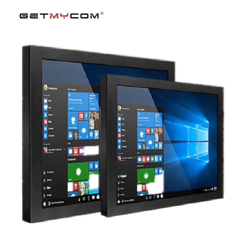 Getmycom 19 inch Industrial control touch screen integrated machine fully enclosed dustproof tablet computer embedded GetmE 19