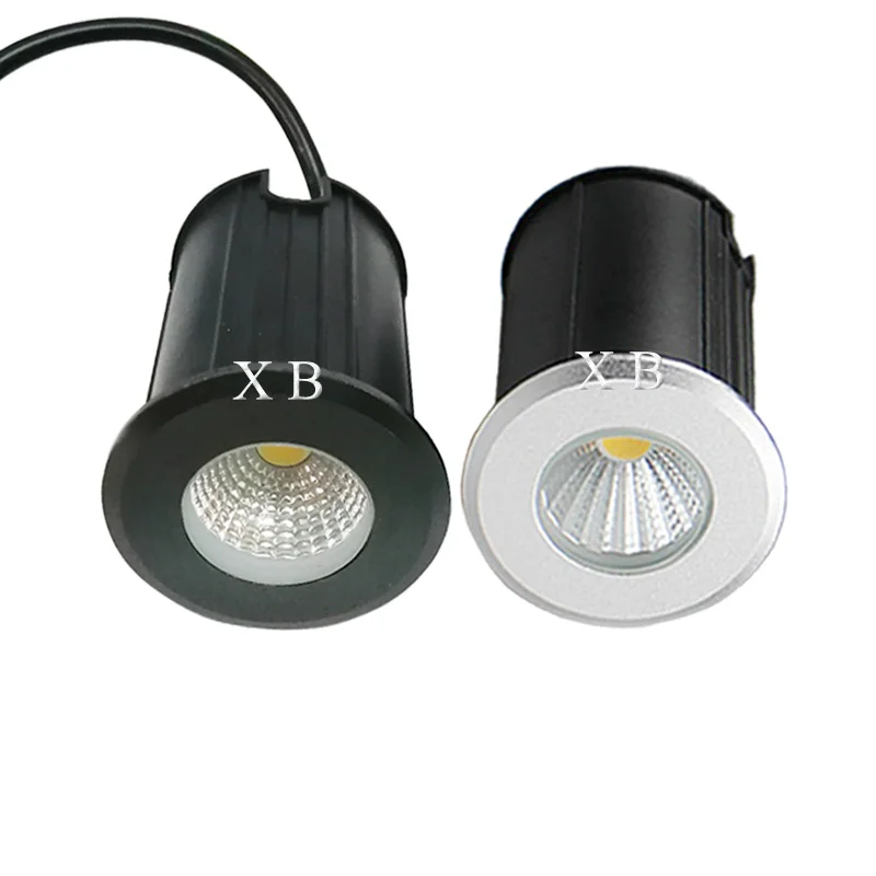 New type 3W 5W LED COB Underground light IP67 AC85-265V DC12V Outdoor Recessed Deck Light Garden Lamp Sidewalk Lighting