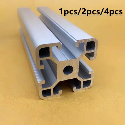 4040 aluminum profile extrusion 100mm-1000 mm EU standard CNC aluminum profile 3D printer parts anode wire guide aluminum profil