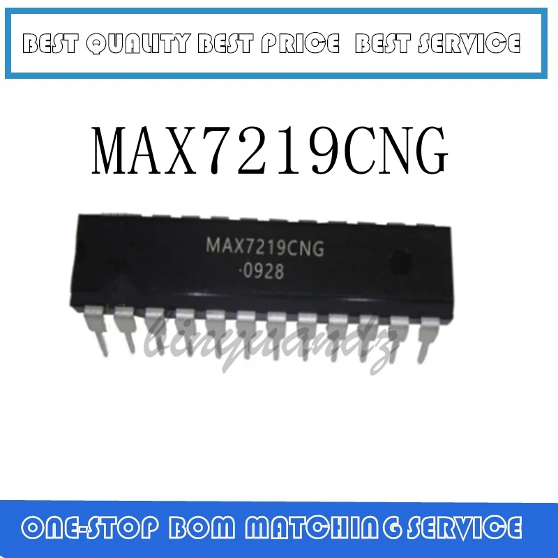 10PCS~20PCS MAX7219CNG MAX7219C MAX7219 DIP-24