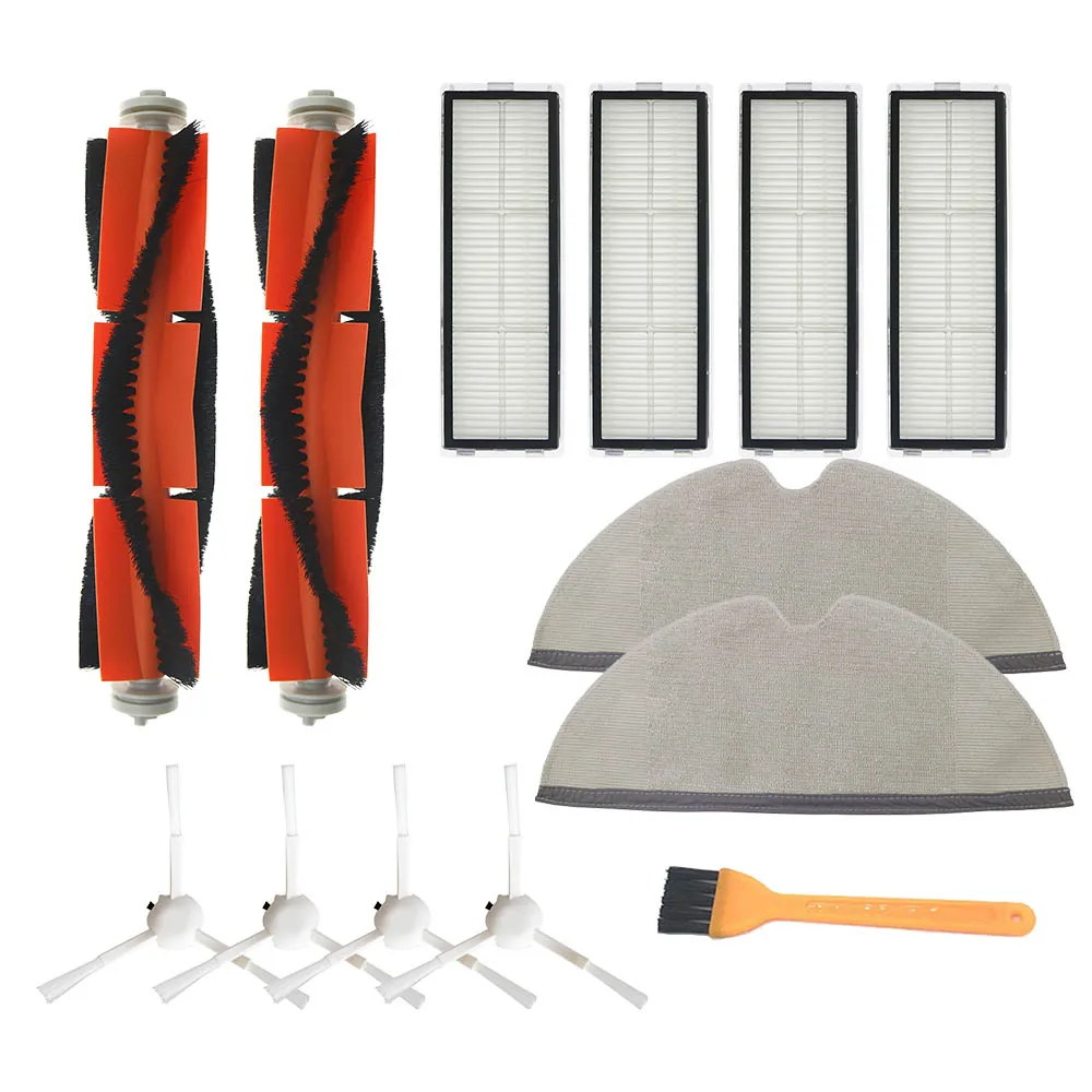 Bộ Lọc Cho Dreame D9 Robot Hút Bụi Dự Phòng Bộ Linh Kiện Bộ Dụng Cụ Để Phía Bộ Lọc HEPA Chổi Quét Chính Lau Khăn Vải Khô ướt Lau