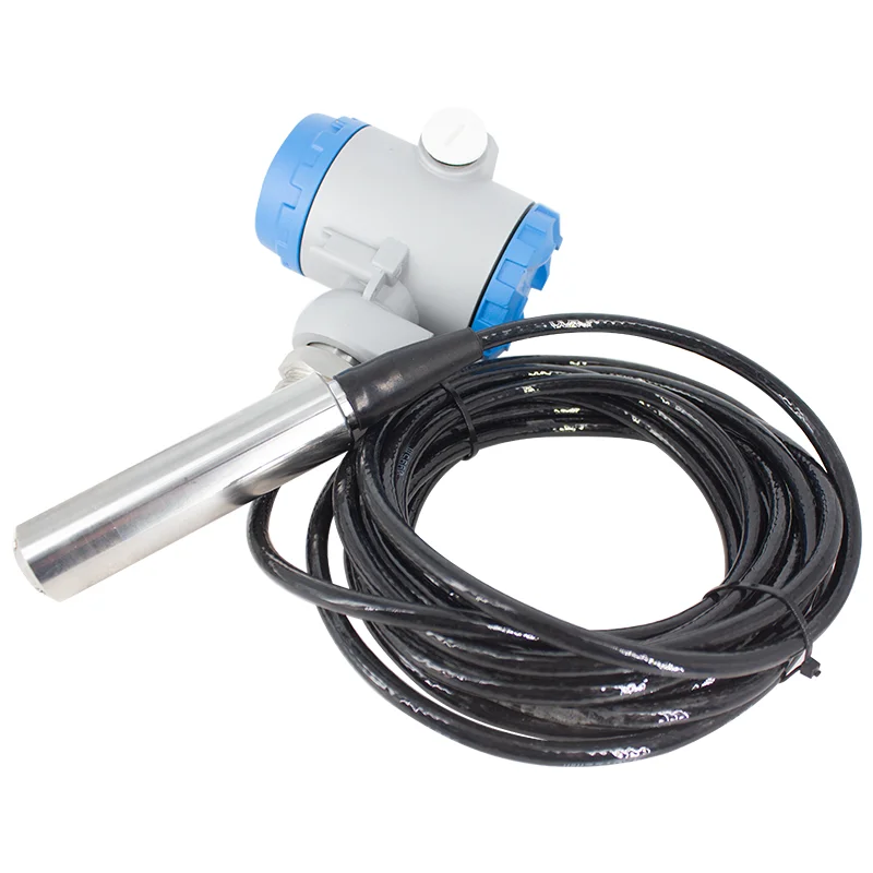 Liquid Oil Water Level Sensor Transmitter Probe Deep Well Tranducer RS485 Output DC24V Power Supply QDY60A