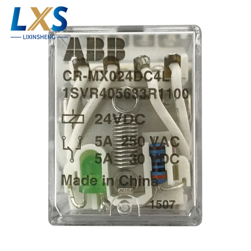 ABB Intermediate Interface Relays CR-MX024DC4L (dc 4 on/off) For Industrial Control