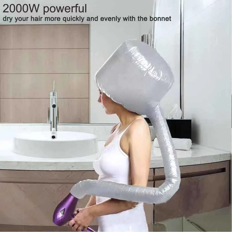 المحمولة لينة تجفيف الشعر بونيه قبعة المرأة ضربة لوازم خوذة تصفيف الشعر مجفف الشعر باخرة العناية صالون الشعر Perm O1S0