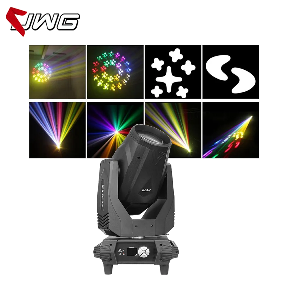 

High Power 380W Super Beam LED Moving Head Beam Light For Disco Nightclub DJ Bar 16 Prisms+3d Prisms DJ Stage TV Live Shows