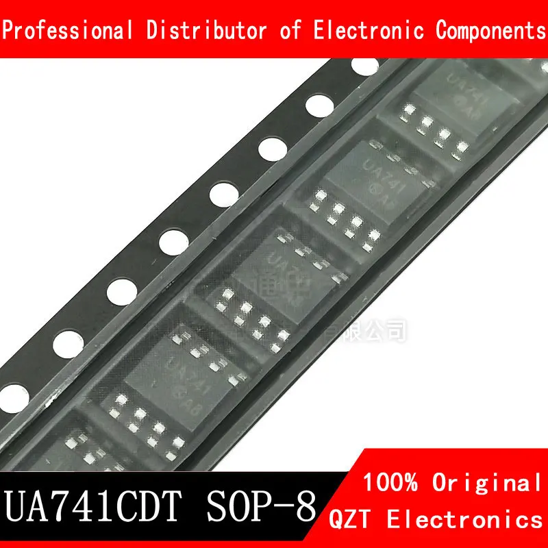 

10PCS UA741CDT SOP8 UA741 SOP 741C SMD UA741CDR new and original IC