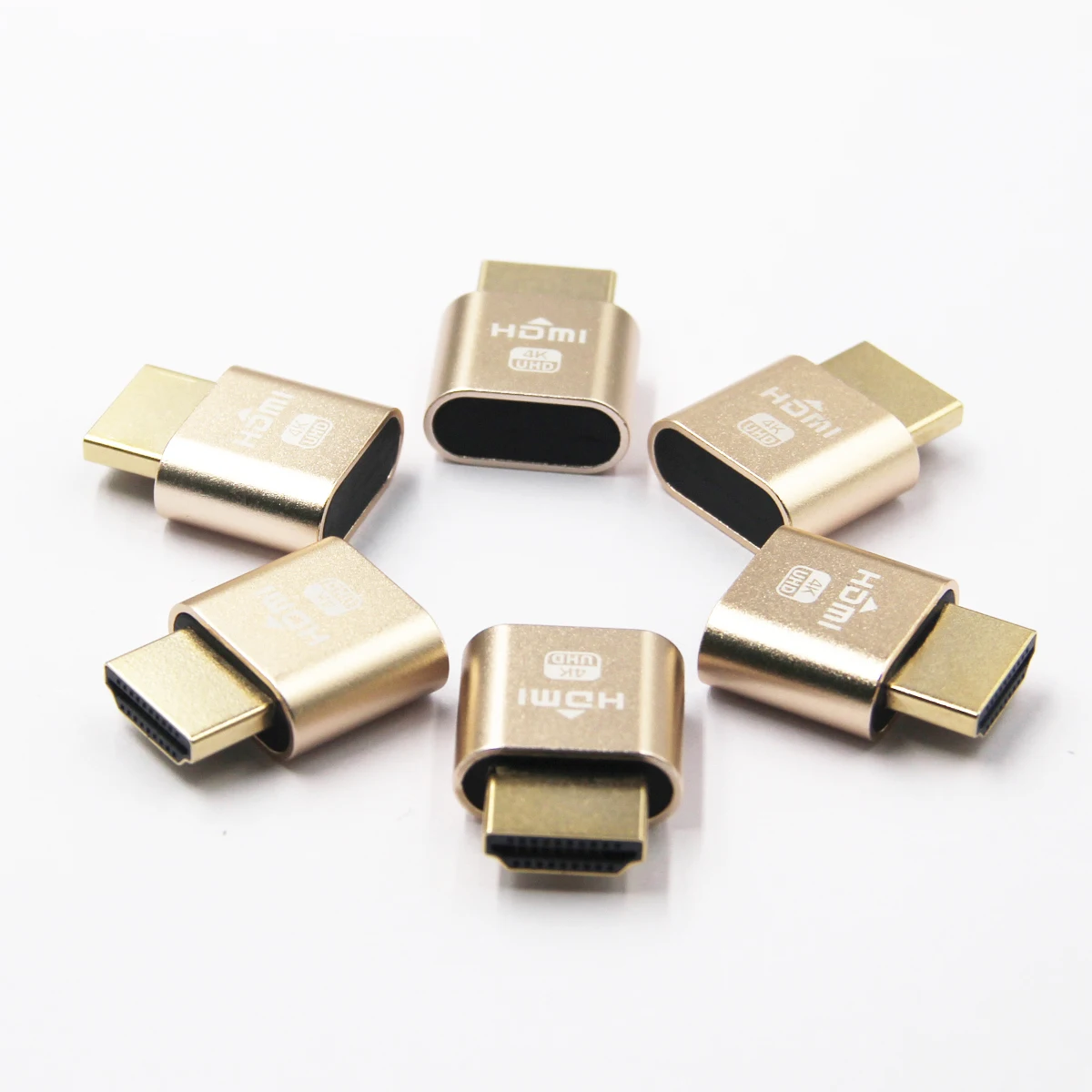 

HDMI Virtual Display 4K HDMI DDC EDID Dummy Plug EDID Display Cheat Virtual Plug HDMI Dummy Emulator Adapter for Bitcoin Mining