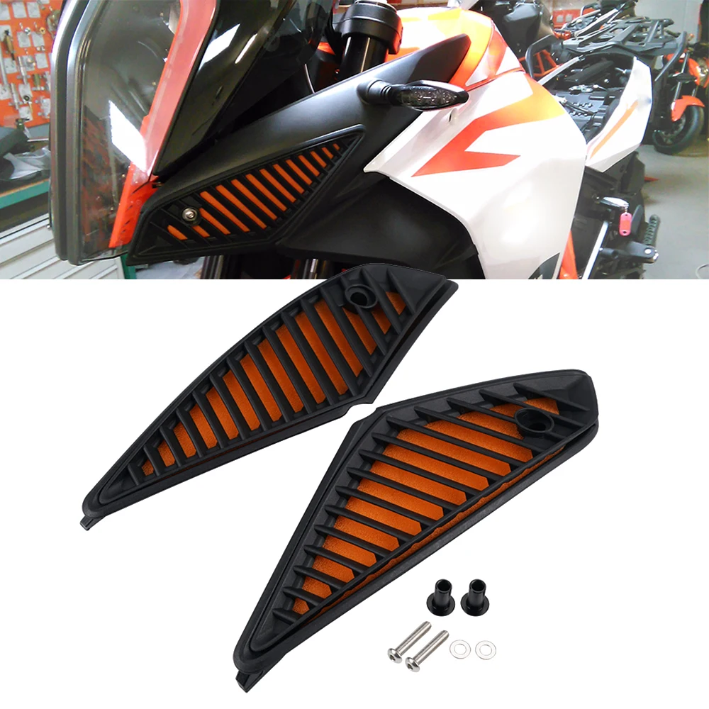 NICECNC Air Filter For KTM 1290 Super Adventure R S 2017 2018 2019 2020 Motorcycle Air Filter Dust Protector Accessories Pats