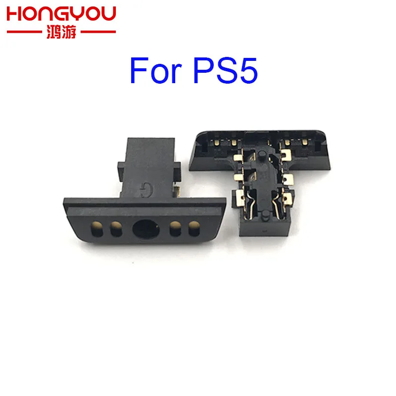 Auriculares auriculares puerto Jack conector piezas de reparación para controlador Playstation5 PS5