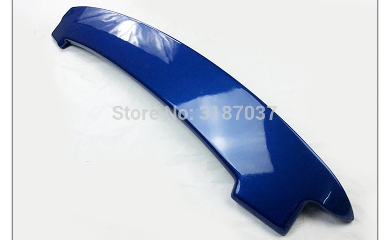 for Suzuki Alto 2009 - 2015 Alto ABS Plastic Unpainted Color Rear Roof Spoiler Wing Trunk Lip Boot Cover Car Styling