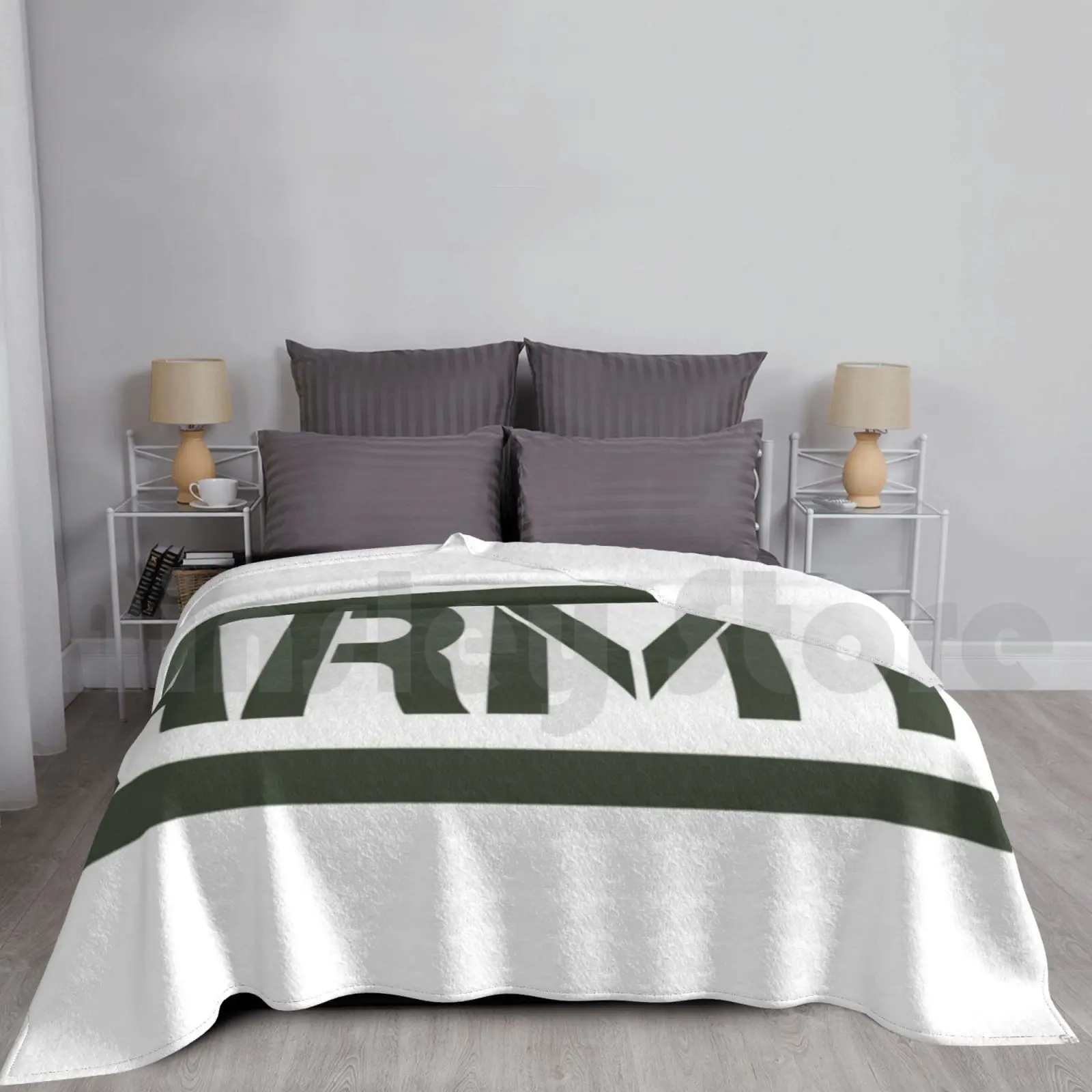 Army Military Camouflage Army Soldier Gotcha Blanket For Sofa Bed Travel Army Camouflage Military Gotcha