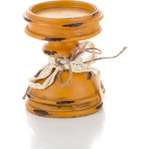 Porio Mustard Small Candle holder 11x14