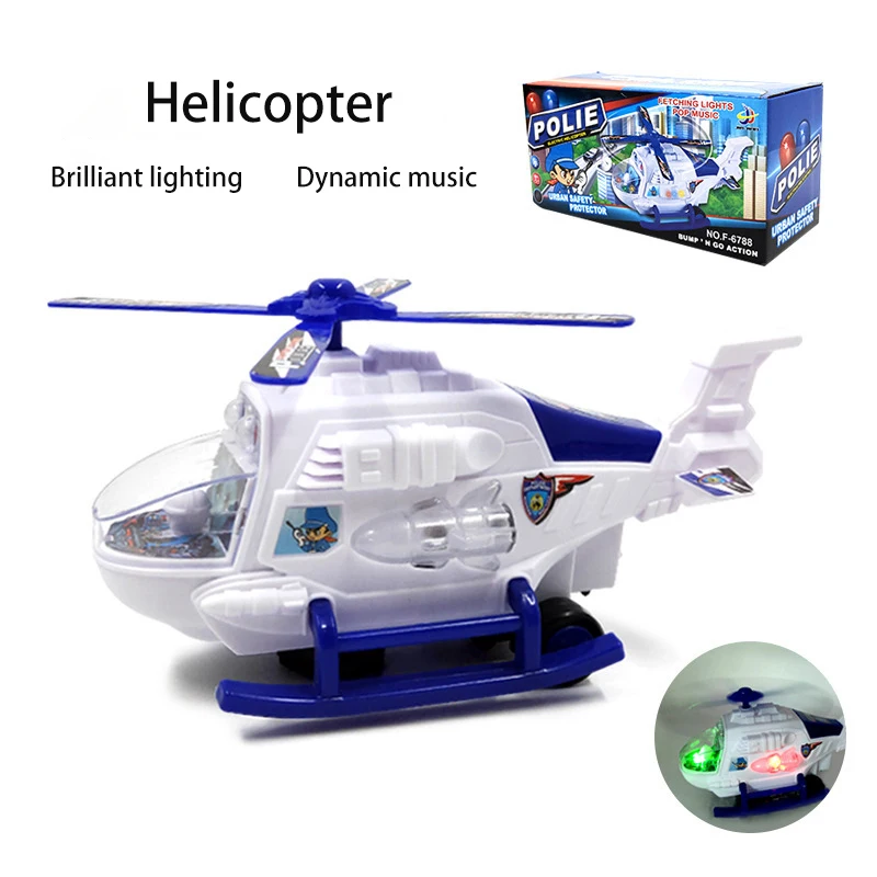 Juegos de ala de helicóptero para niños, juguetes para niños, Camuflaje, avión eléctrico con batería de ataque, vuelo de dibujos animados