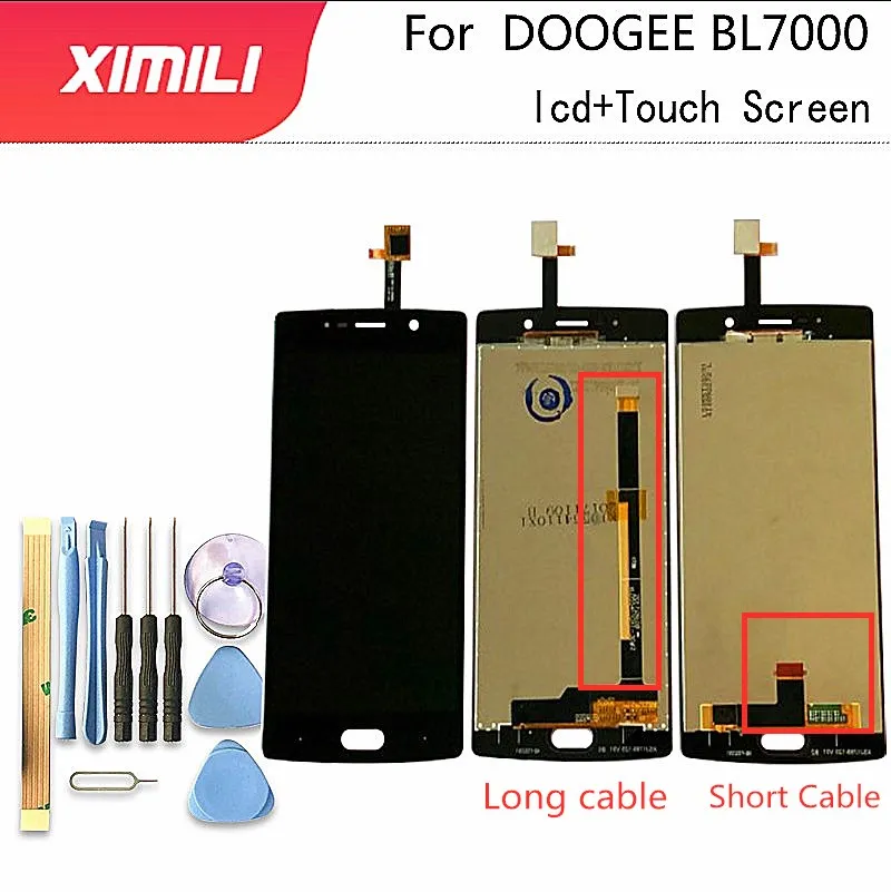 

5.5 inch For Doogee BL7000 LCD Display+Touch Screen 100% Tested Screen Digitizer Assembly Replacement bl 7000 +Free Tools