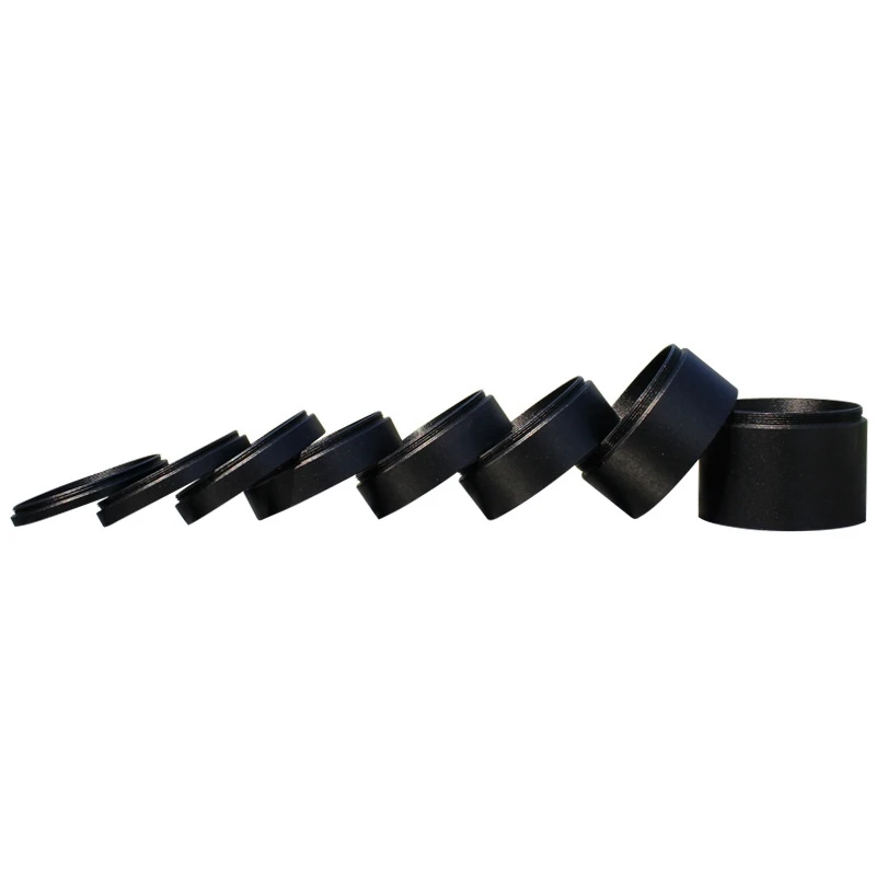 Kit de tubes d\'extension de distance focale, M48X0.75, 3mm, 5mm, 7mm, 10mm, 12mm, 15mm, 20mm, 30mm pour équilibrer le télescope, la photographie,