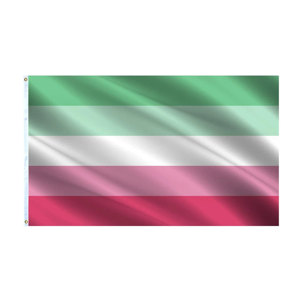 3x5 Feet Abrosexual Gay Pride Flag Abro Sexual Abrosexuality LGBTQ Rainbow Flags