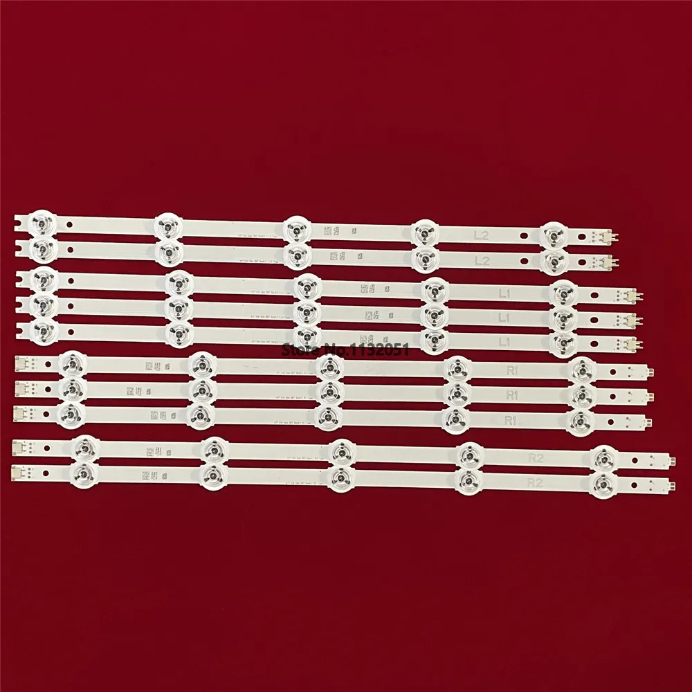 Tira de luces LED de iluminación trasera, accesorio para Panasonic TX-47AS650E TX-47ASM651 TX-47AS650B 47AS740B 6916L-1811A 1812A 1813A 1814A, 10 unidades