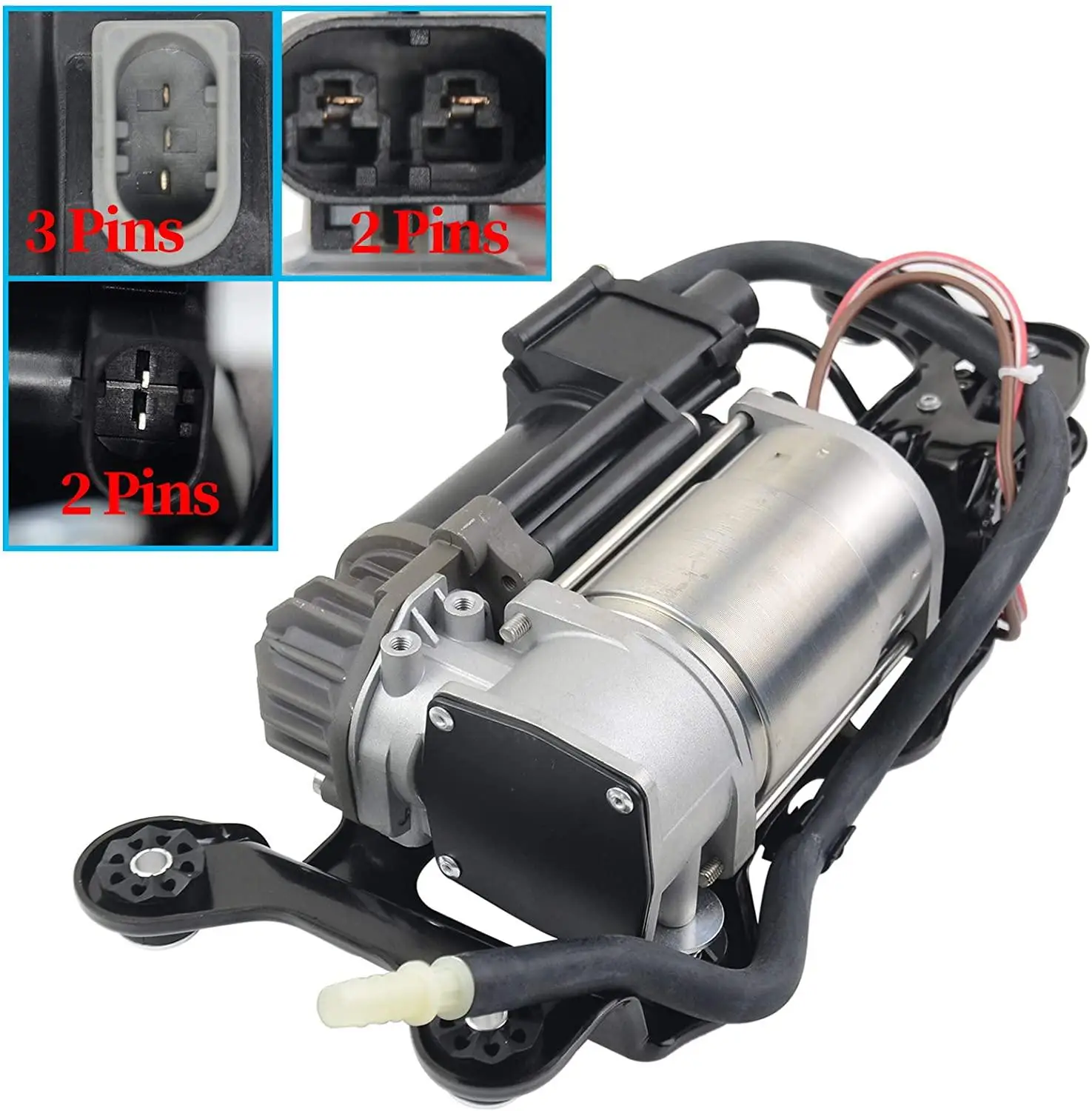 AP03 Brand New 37206850555 Air Suspension Compressor w/ Valve Block for BMW X5 F15/F85 ,X6 F16/F86