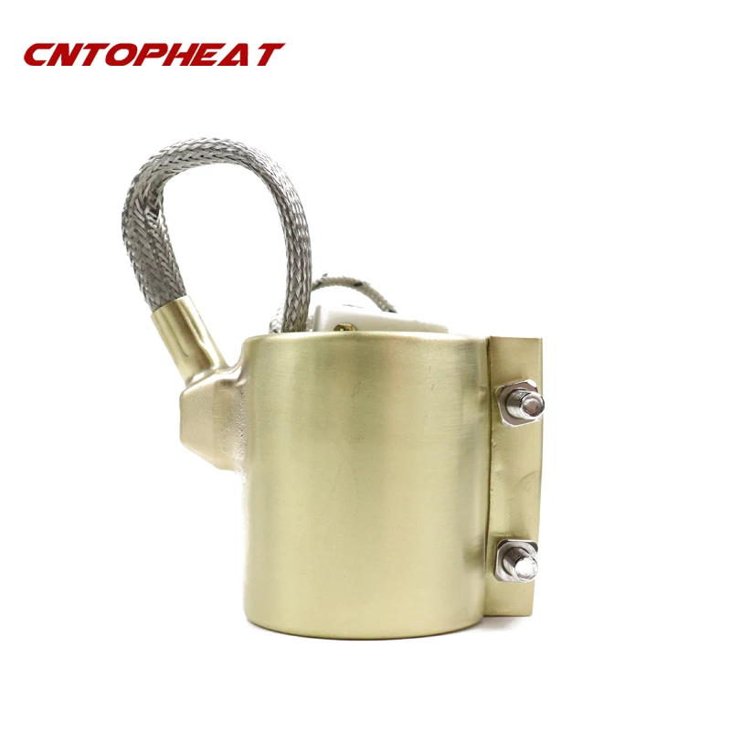 220v Electric Copper Barrel Brass Band Heater For Injection Machine Heating Element