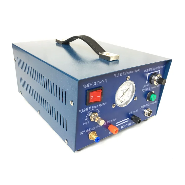 Soudeur par points à l'argon à impulsion 400W, bijoux de soudage or argent platine Palladium