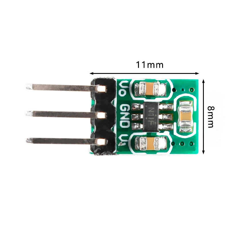 mini 2 in 1 DC DC Step-Down & Step-Up Converter 1.8V-5V to 3.3V Power Wifi Bluetooth-compatible ESP8266 HC-05 CE1101 LED Module