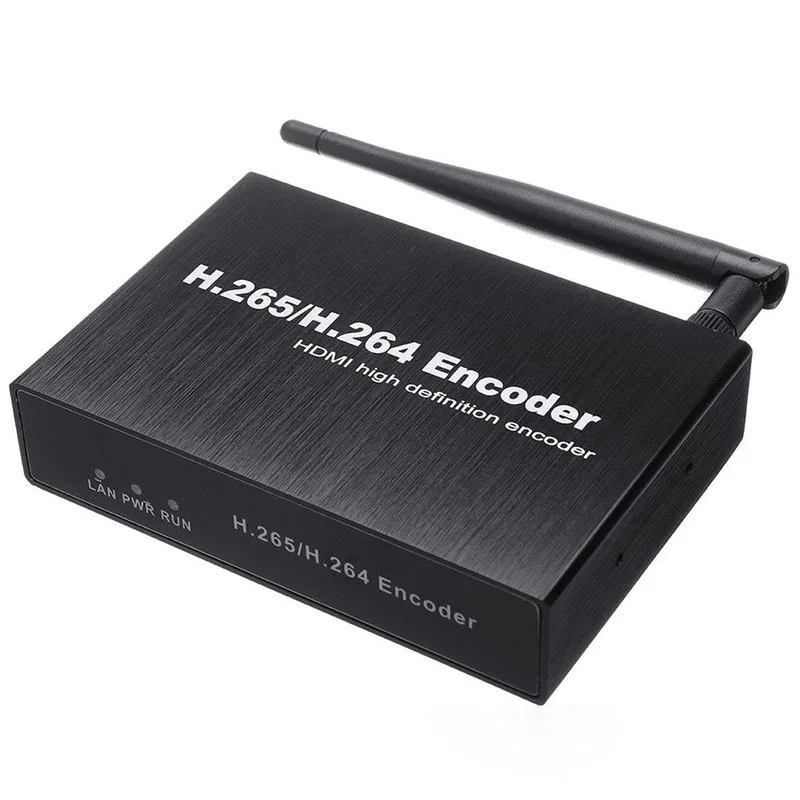 Codificador ip para vídeo, wi-fi, youtube, streaming h264, h.265, hevc, rtmp, rtsp, compatível com codez iptv