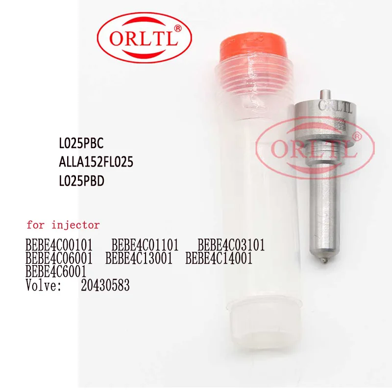 

Форсунка ORLTL L025PBC ALLA152FL025 L025PBD для инжектора, сопло с общей топливной магистралью для курильщика 4c00101, курильница 4c01101, курильница 4c03101, курильница 4c06001