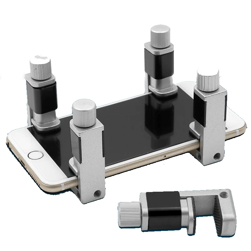 Clips de plástico ajustables para pantalla LCD, abrazaderas de fijación para iPhone, iPad, Samsung, juego de herramientas de reparación de tableta, 4 Uds.