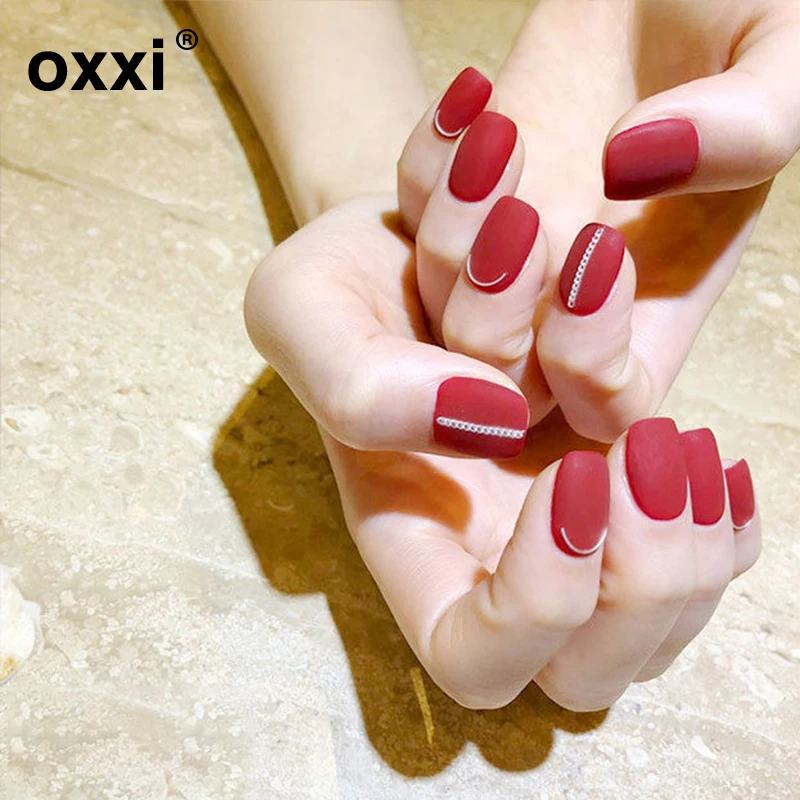 oxxi 15ml Velour Matte Top Coat Gellak Nail Art Semi-permanent UV Varnish Gel Polish Rubber Base and Top Primer Set For Nails