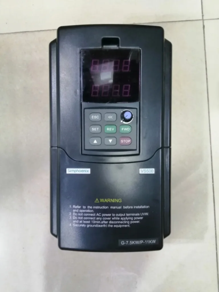 VS500 VFD Inverter 7.5KW AC380V Inverter 400HZ VS500-4T0075G Frequency Inverter