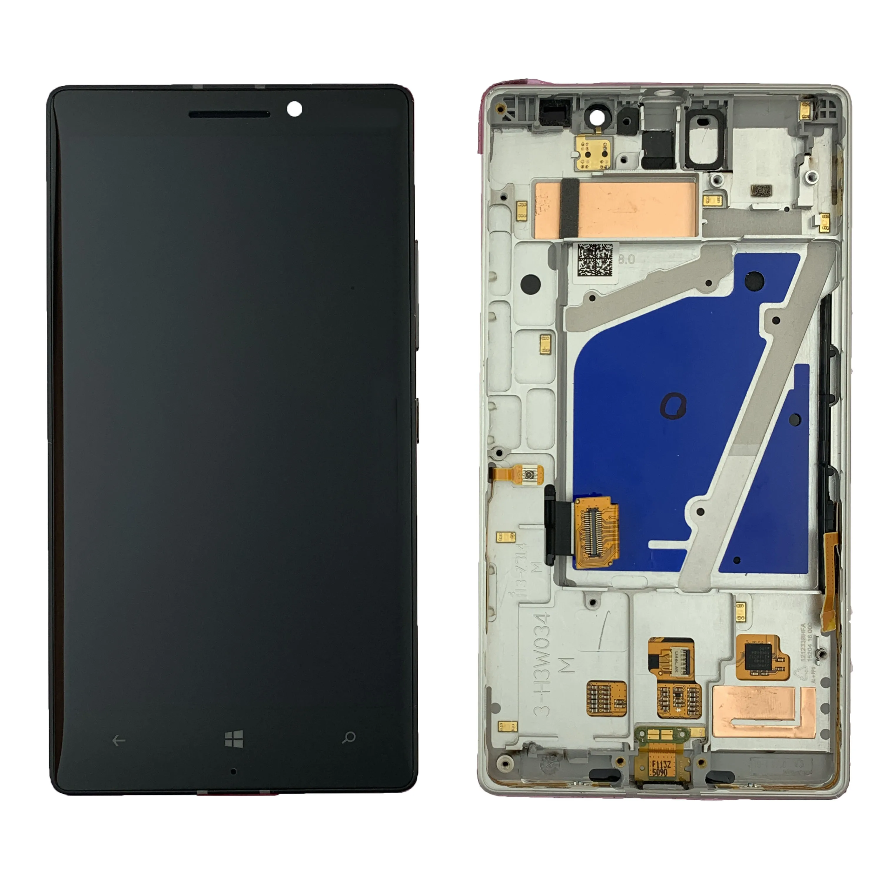 

For Nokia Lumia 930 LCD Display Touch Screen Digitizer Assembly With Frame Replacement Parts For N930 RM-1045 5.0" LCDs Screen