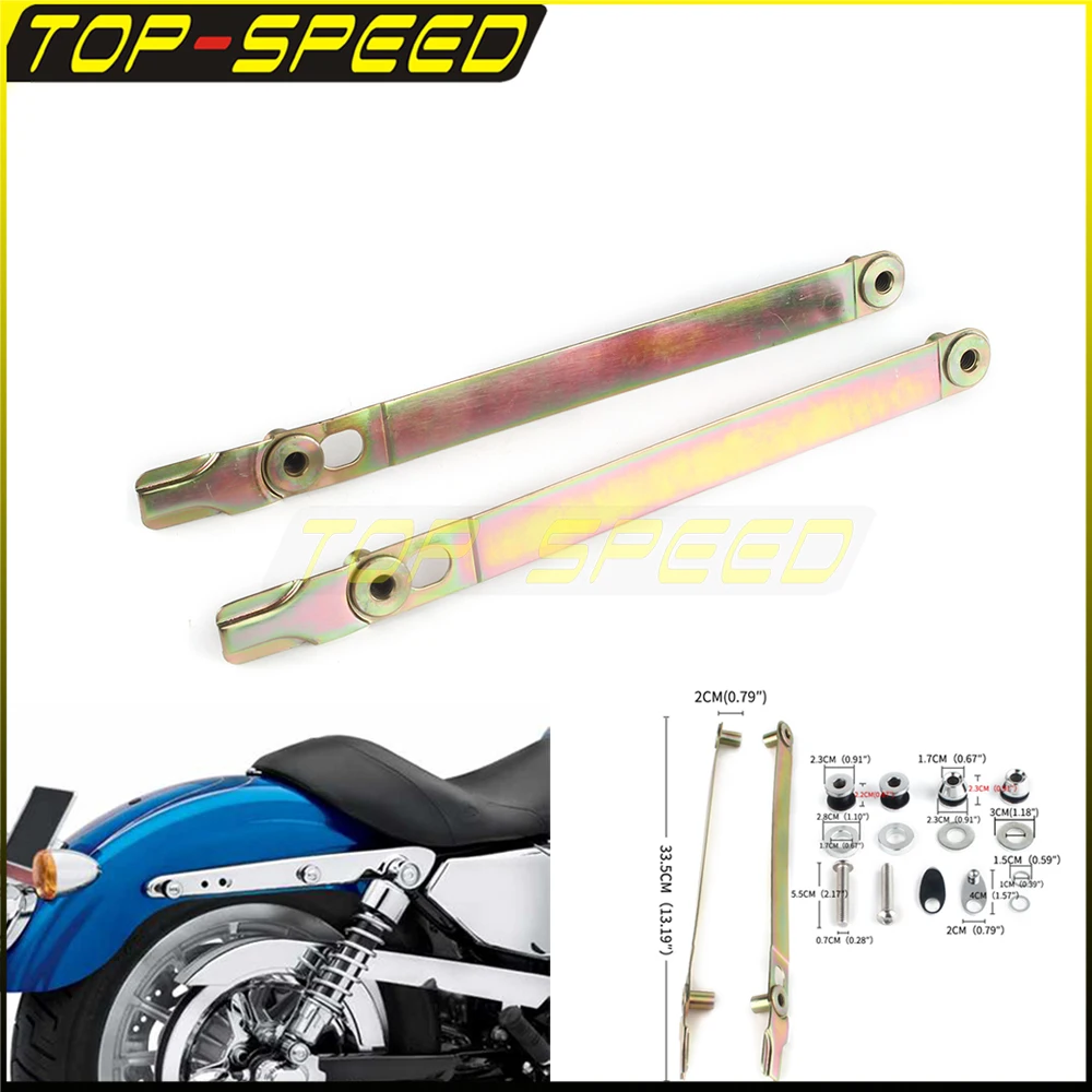 

Motorcycle Detachables Docking Hardware Kit 54097-10 For Harley Dyna FXDWG 2010-2017 Street Bob FXDB FLD Switchback FXDF FXDI