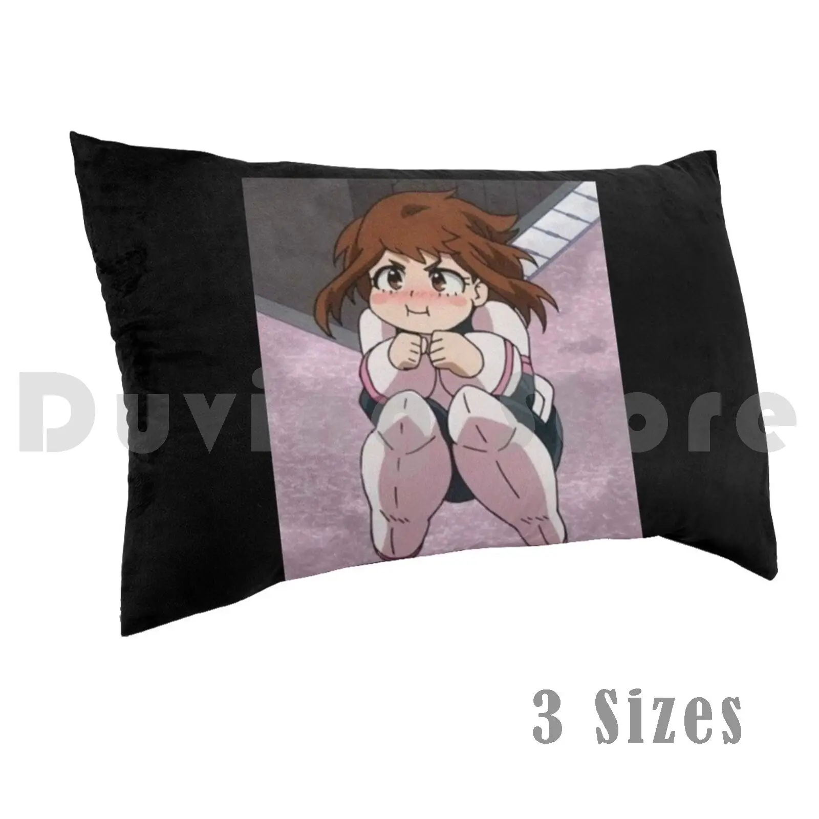 Pillow Case Cute Girl Uraraka Beautiful Girl Retro Hat Cool Funny Could Hot Midoriya All Might Deku Manga