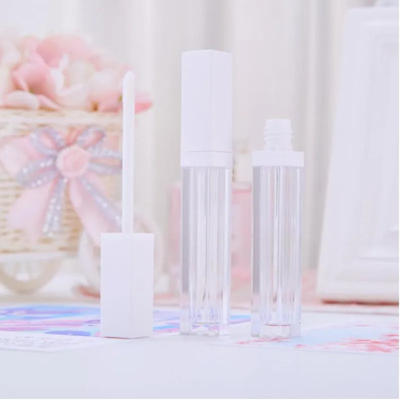 10-100Pcs   5Ml Lip Gloss Tubes Empty Lip Glaze Bottle DIY Lip Gloss Container Refillable Empty Bottles DIY Make Up Tool