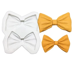 Big Bows Tie Silicone Sugarcraft Mold Cupcake Chocolate Baking Mold Fondant Cake Decorating Tools