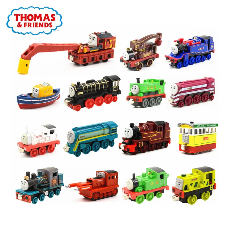 Original Alloy Magnetic Thomas And Friends Toy Car Thomas Train James Henry Kevin Emily Toby Jack Magnetism Toys Locomotive