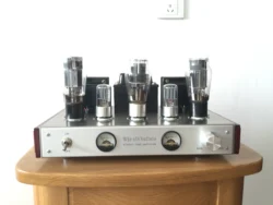 Latest  OldBuffalo 6N5P Triode Tube Amplifier Parallel Connection Signal-Ended 6AS7 6080 Lamp AMP OBF6N5P