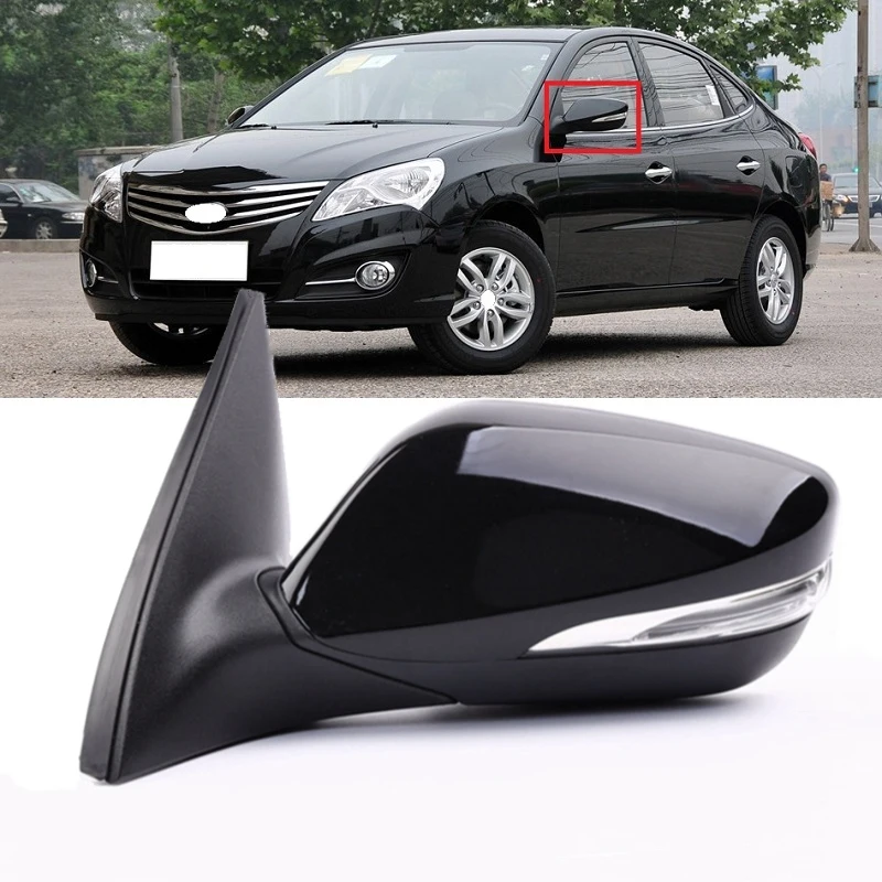 Lofty Richy 3/5/6/8 Pin For Hyundai Elantra 2011-2016 Outer Side Rearview Mirror Rear View Mirror Assembly Reversing Mirror Assy