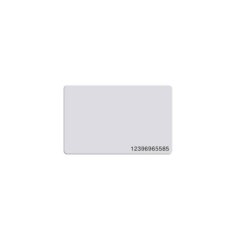 5/10 stücke Rfid Weiße Karte 125khz TK4100 Blank Smart Card EM4100 ID Pvc Karte mit UID Seriennummer für access Control Nicht Copyable