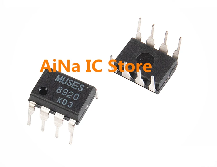 1 قطعة ~ 10 قطعة 100% جديد الأصلي MUSES 8920 MUSES8920 MUSES8920D DIP8 الصوت FET المدخلات op-amp الشحن المجاني