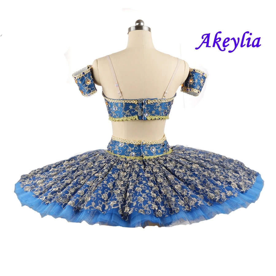 Adult professional Ballet Tutu royal blue Le Corsaire tutu classical competition tutus balle stage dance costume Women JN0186