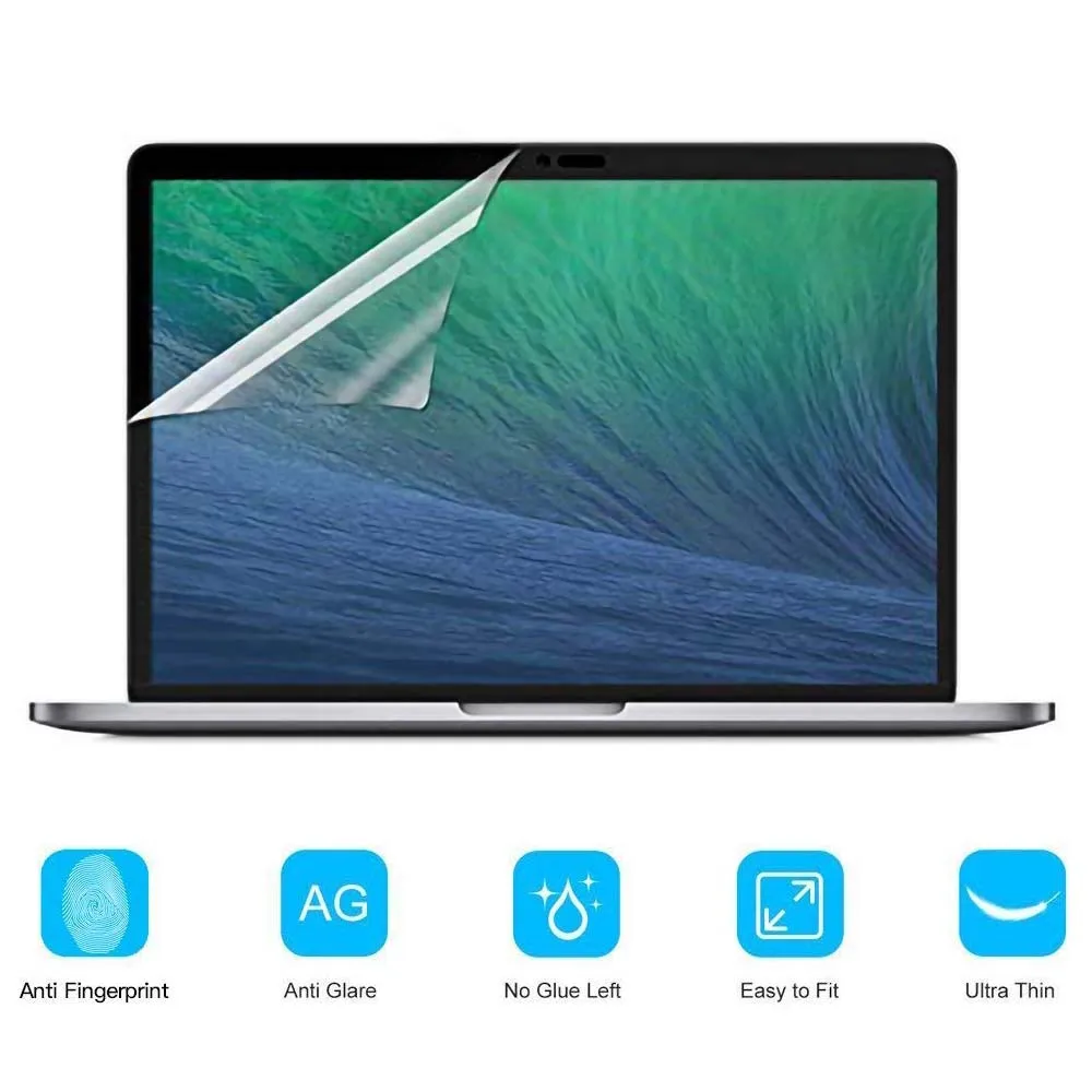 Screen Protective Guard Cover Film for Apple Macbook 12 Inch A1534 Anti-Scratch Transparent Screen Protector