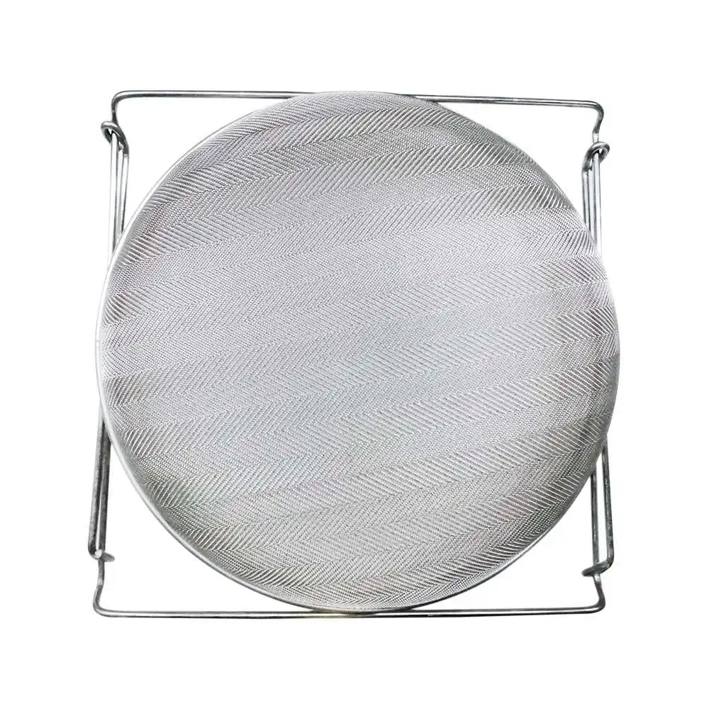 Reusable Mesh Double-Layer Honey Strainer Stainless Steel Screen Bilayer Honey Filters Beekeeping Equipment Straining Honey Tool