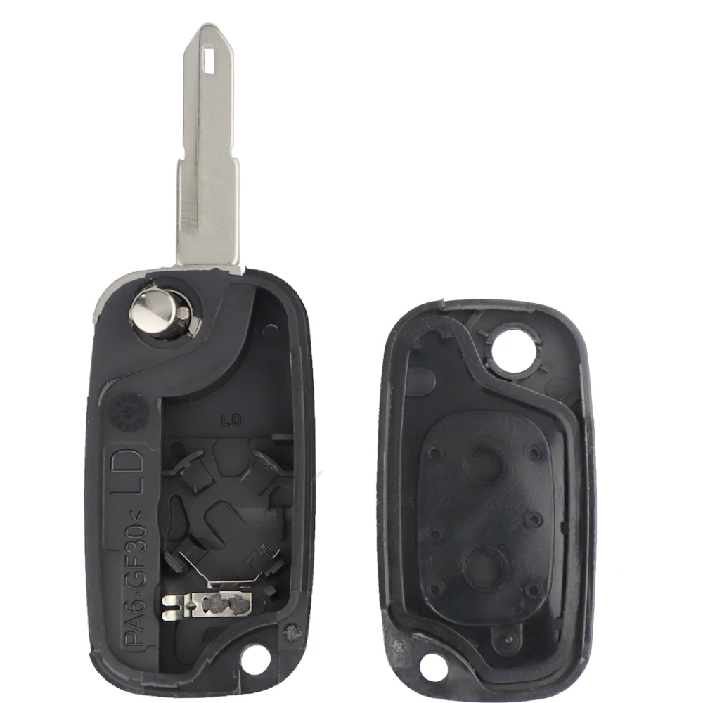 YIQIXIN 2/3 Buttons Filp Remote Key Shell Case For Renault Clio Kangoo Master Modus Twingo 2006-2016 Replacement Fob Blank Cover