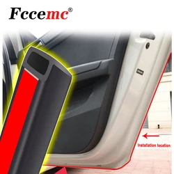 Car Seal P-Type Noise Insulation Door Seal Strip Rubber Seal For Cars Car Accessories Soundproof Dustproof Weatherstrip For Auto